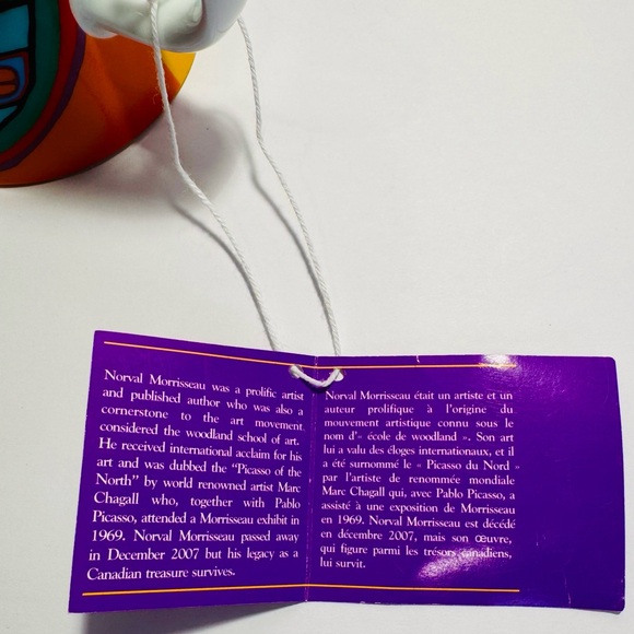 Norval Morrisseau ‘Looking through Portal’ Porcelain Mug - Picture 9 of 15